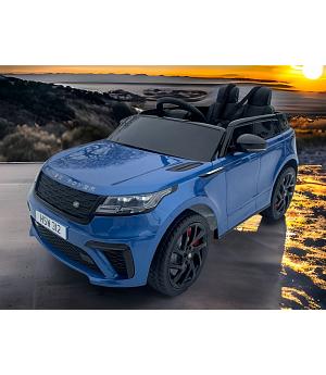 COCHE INFANTIL Range Rover Velar 12v, asiento cuero, neumáticos EVA, AZUL INDA9-AC-QY2088BLUE OFERTA